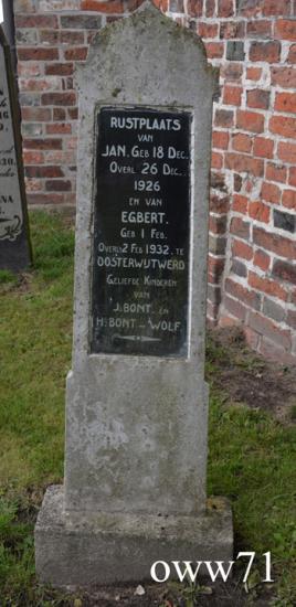 Oosterwijtwerd 71 Egbert Bont